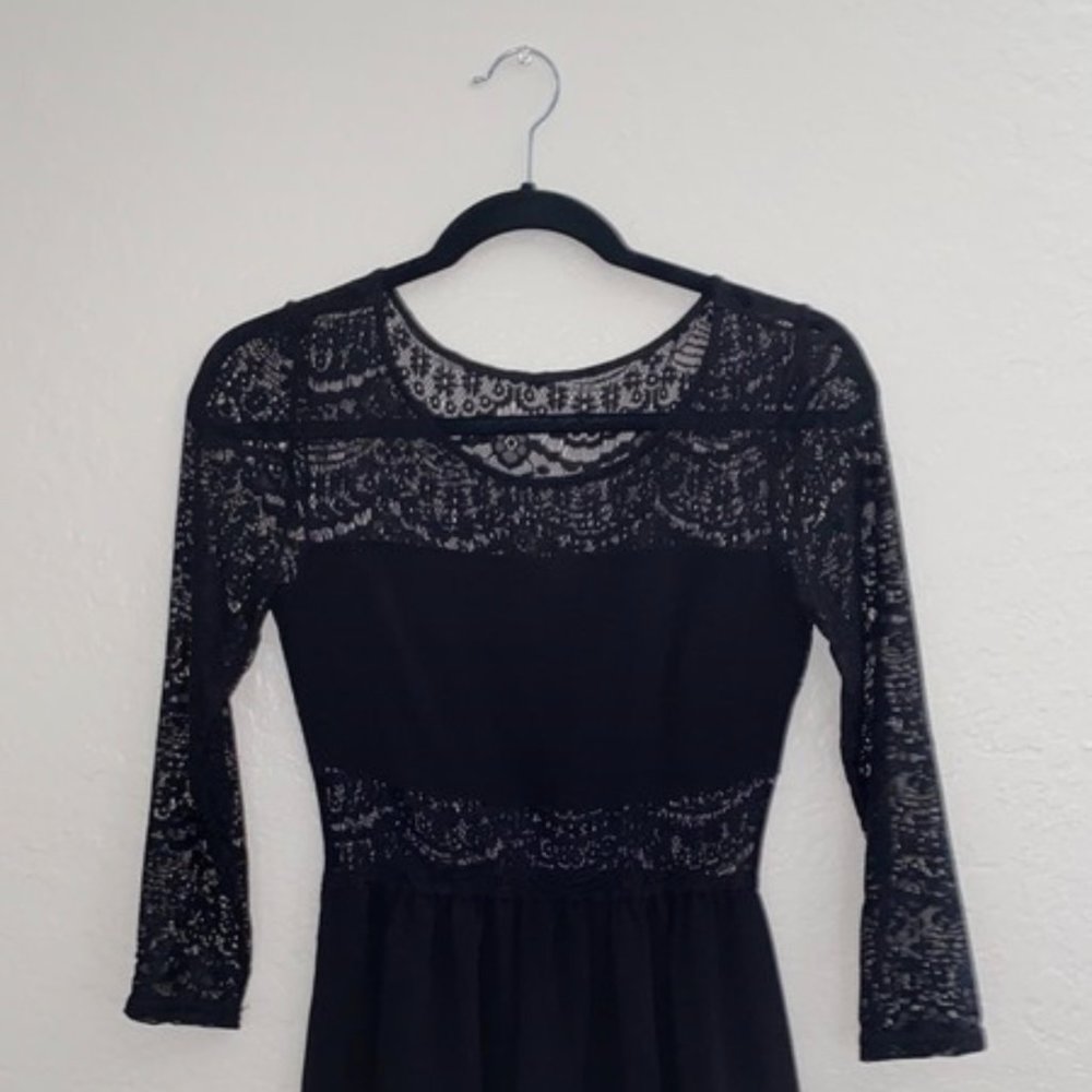 Black Lace Dress